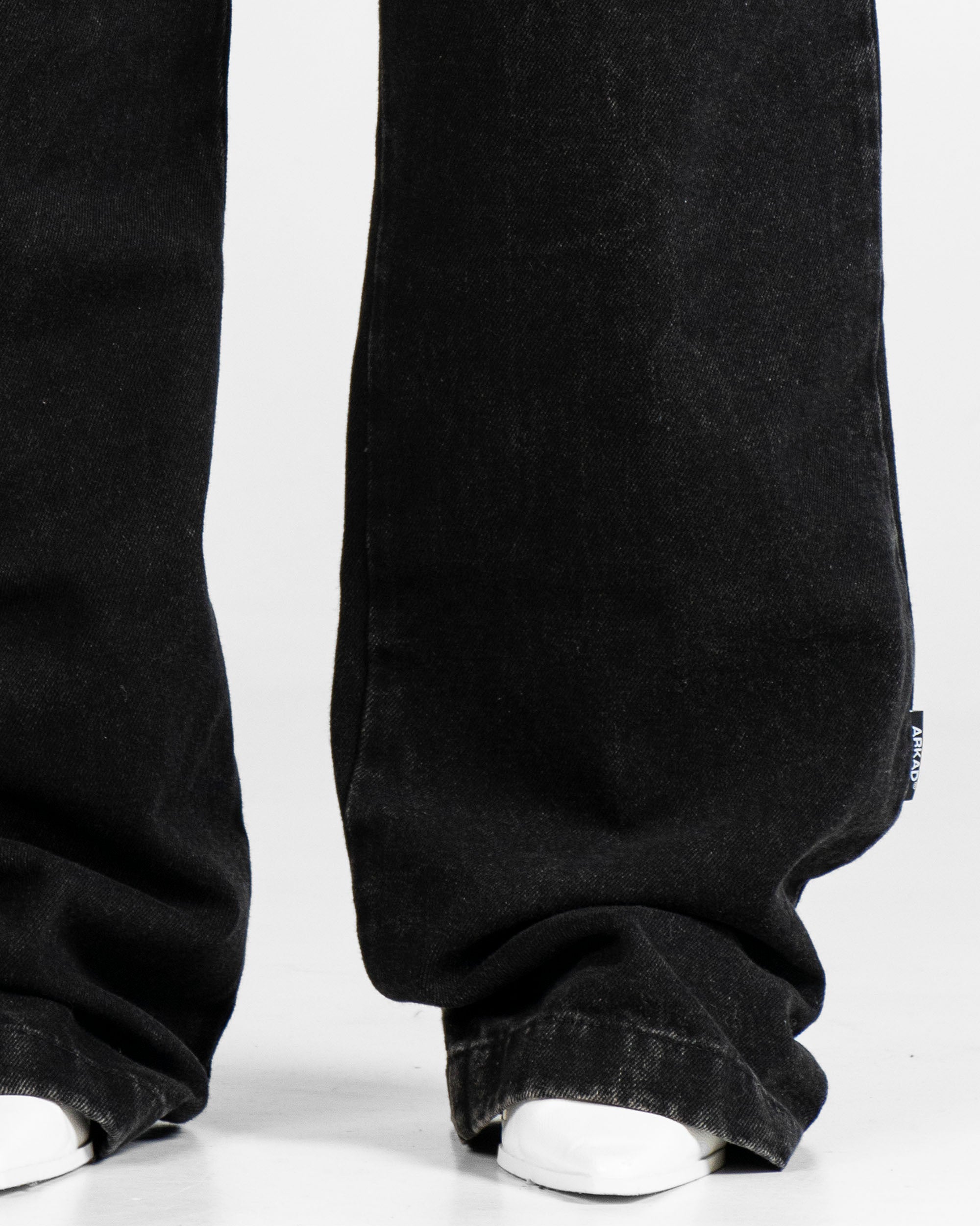 Denim Pant Negro Hustler Unisex