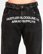 Denim Pant Negro Hustler