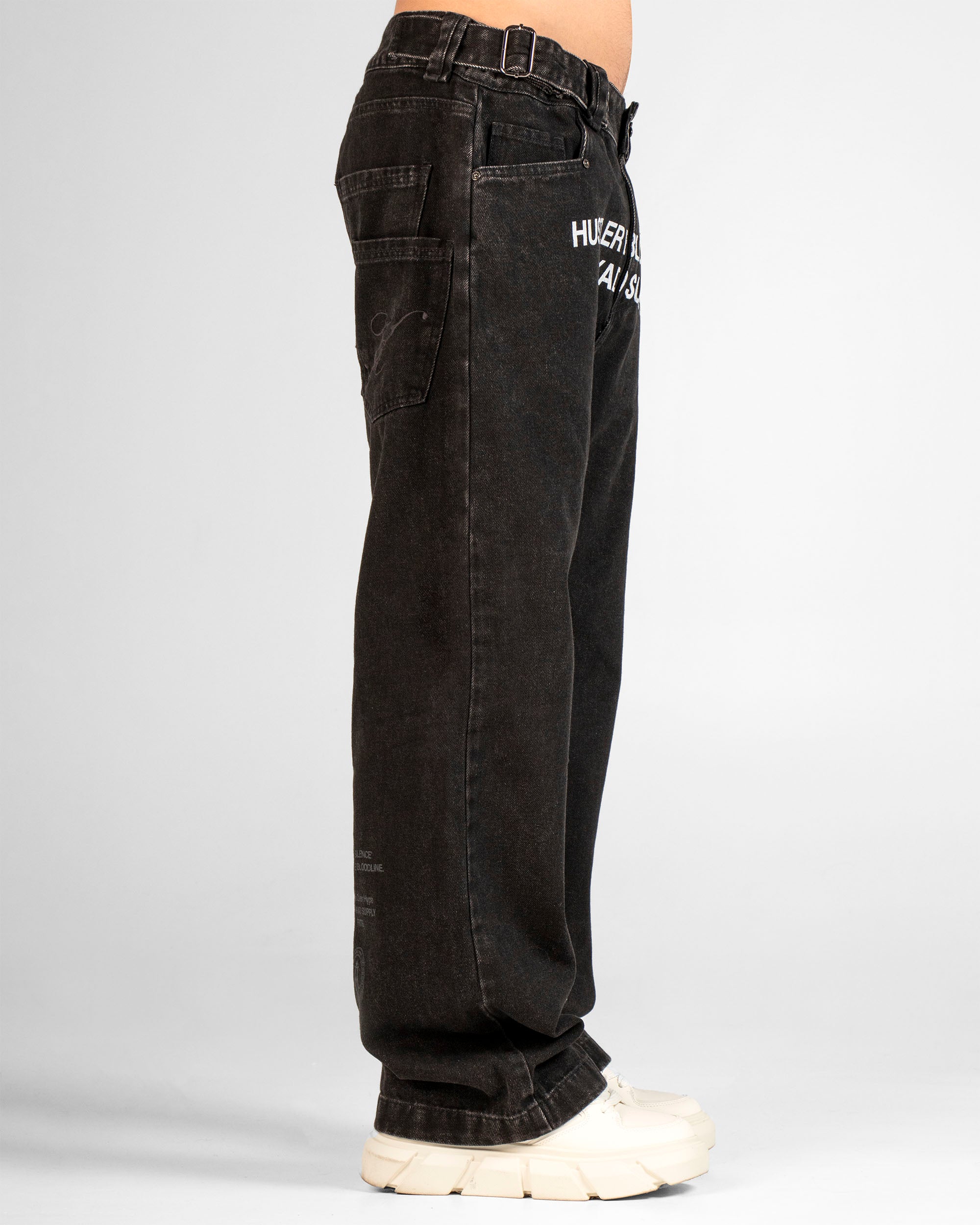 Denim Pant Negro Hustler