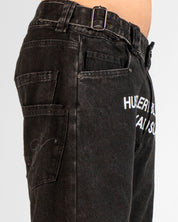 Denim Pant Negro Hustler