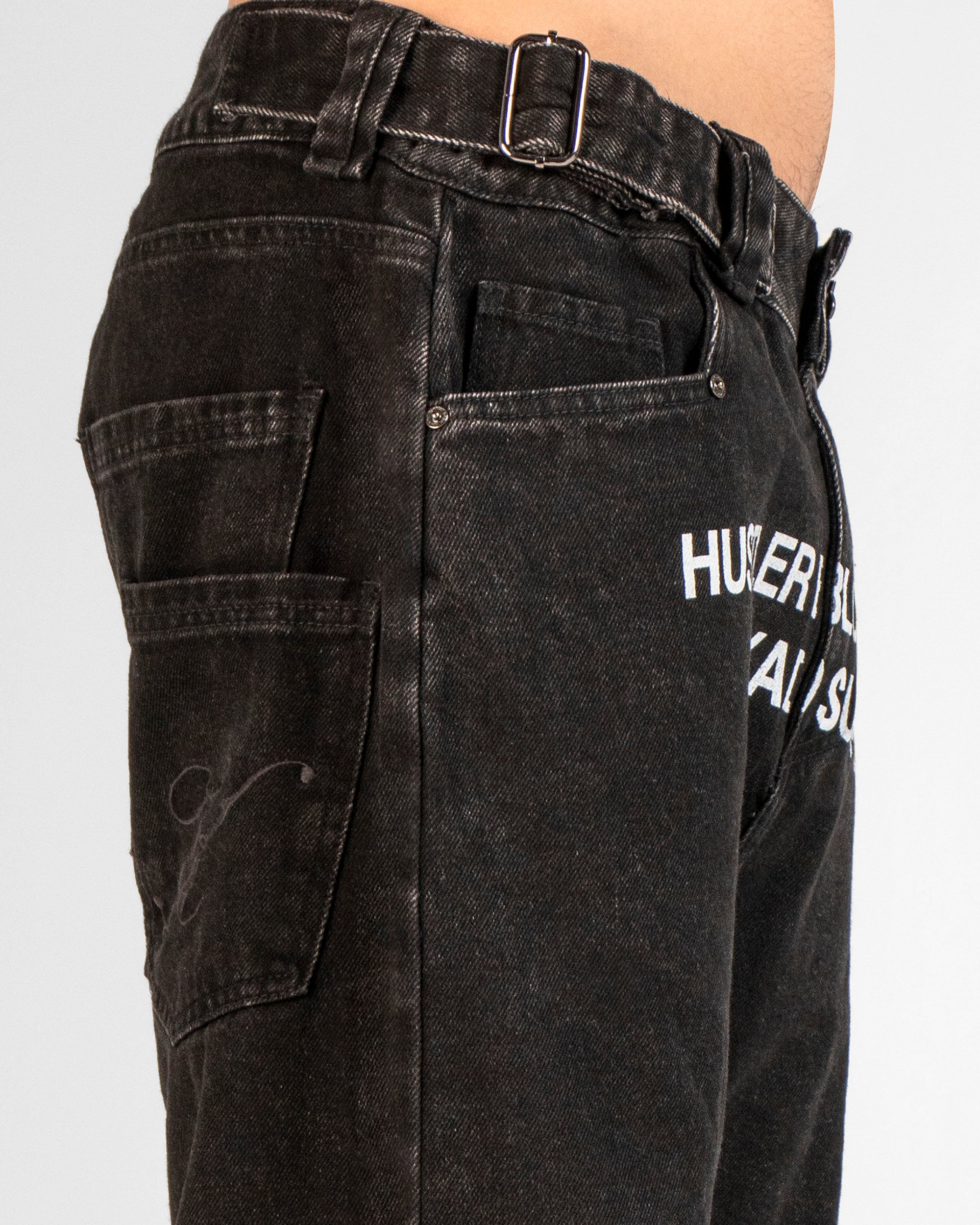 Denim Pant Negro Hustler