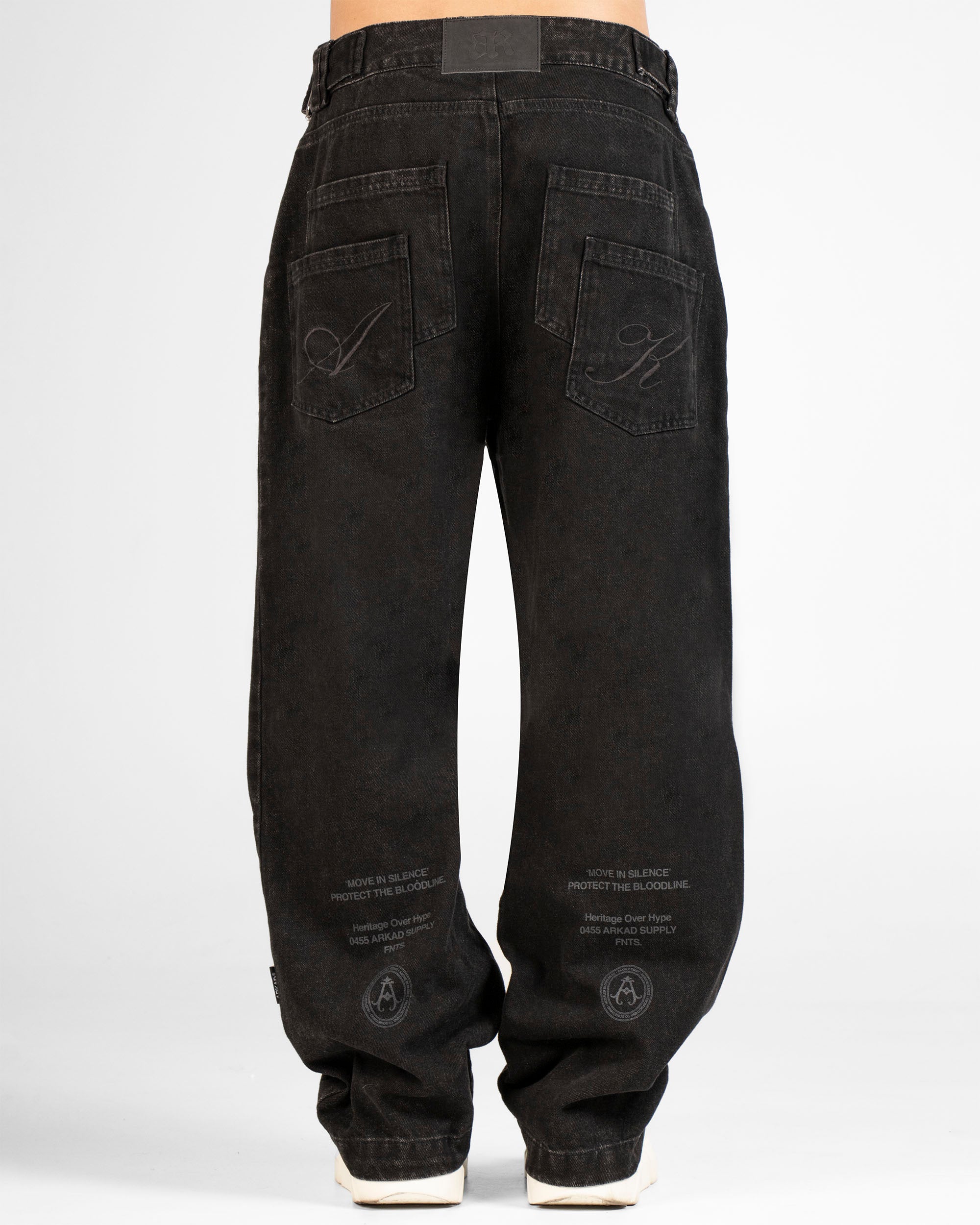 Denim Pant Negro Hustler
