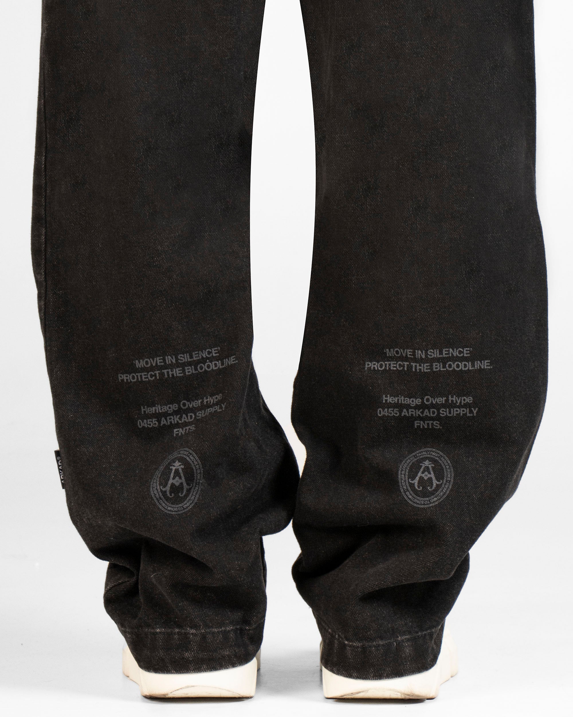 Denim Pant Negro Hustler