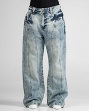 Jean Dirty Cortes Unisex