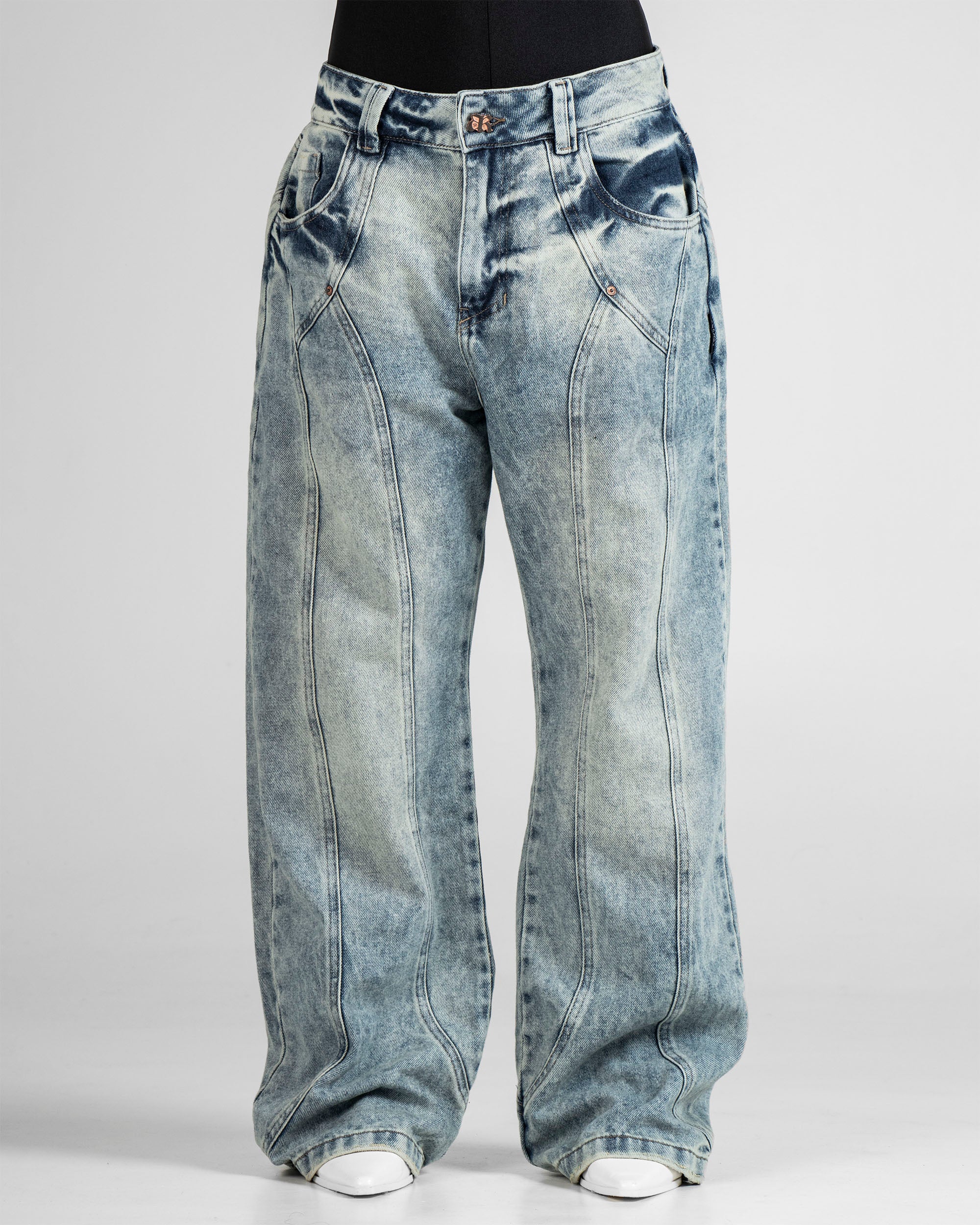 Jean Dirty Cortes Unisex