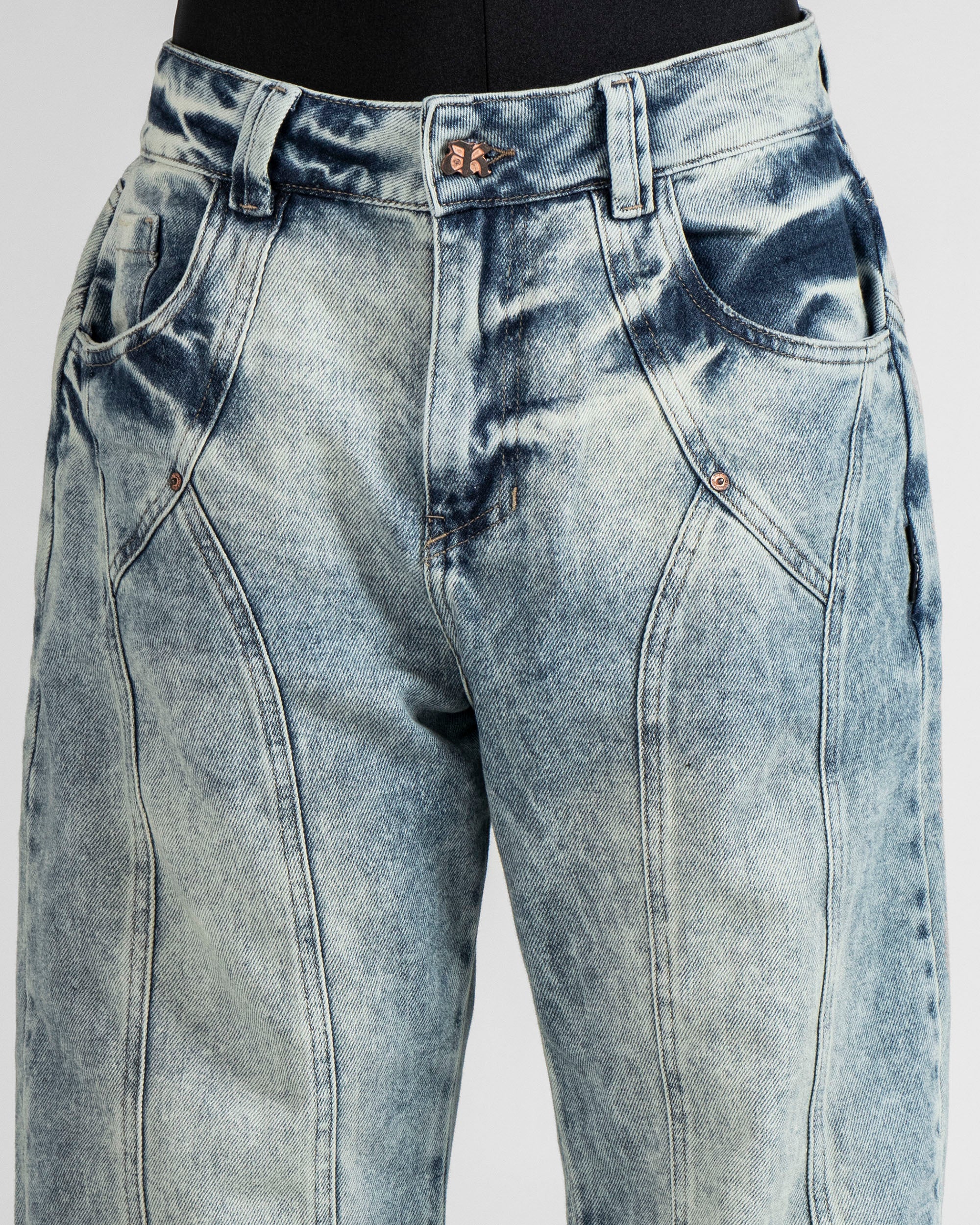 Jean Dirty Cortes Unisex