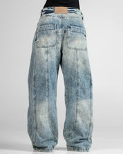 Jean Dirty Cortes Unisex