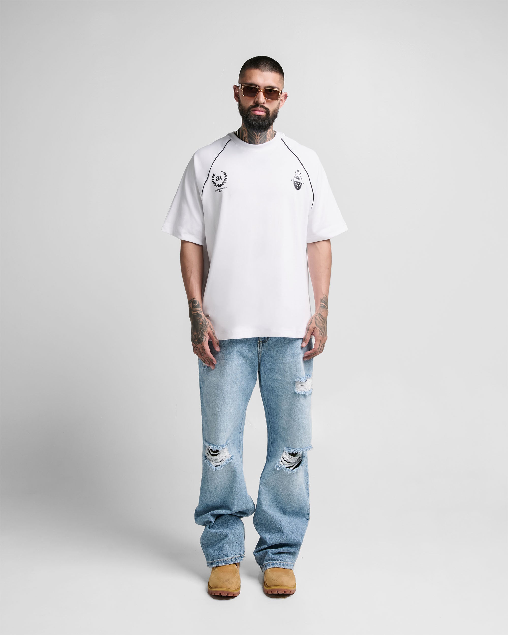 Tshirt Raglan Blanca