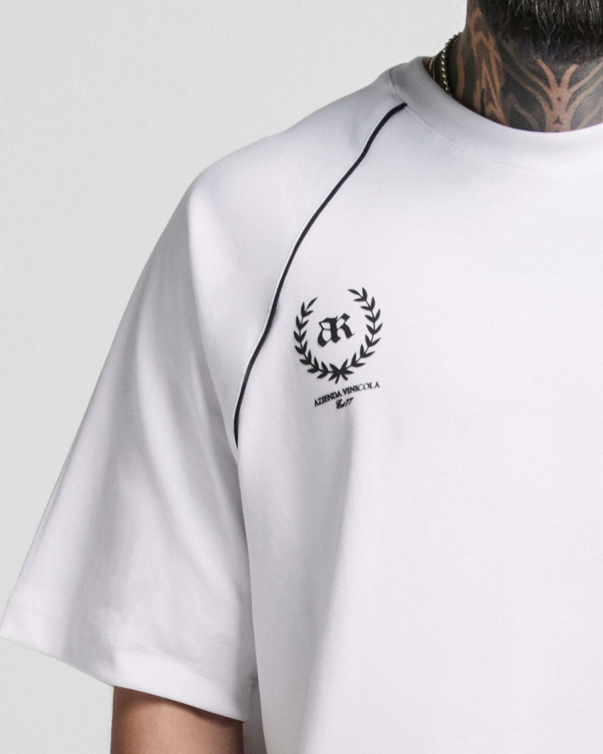 Tshirt Raglan Blanca