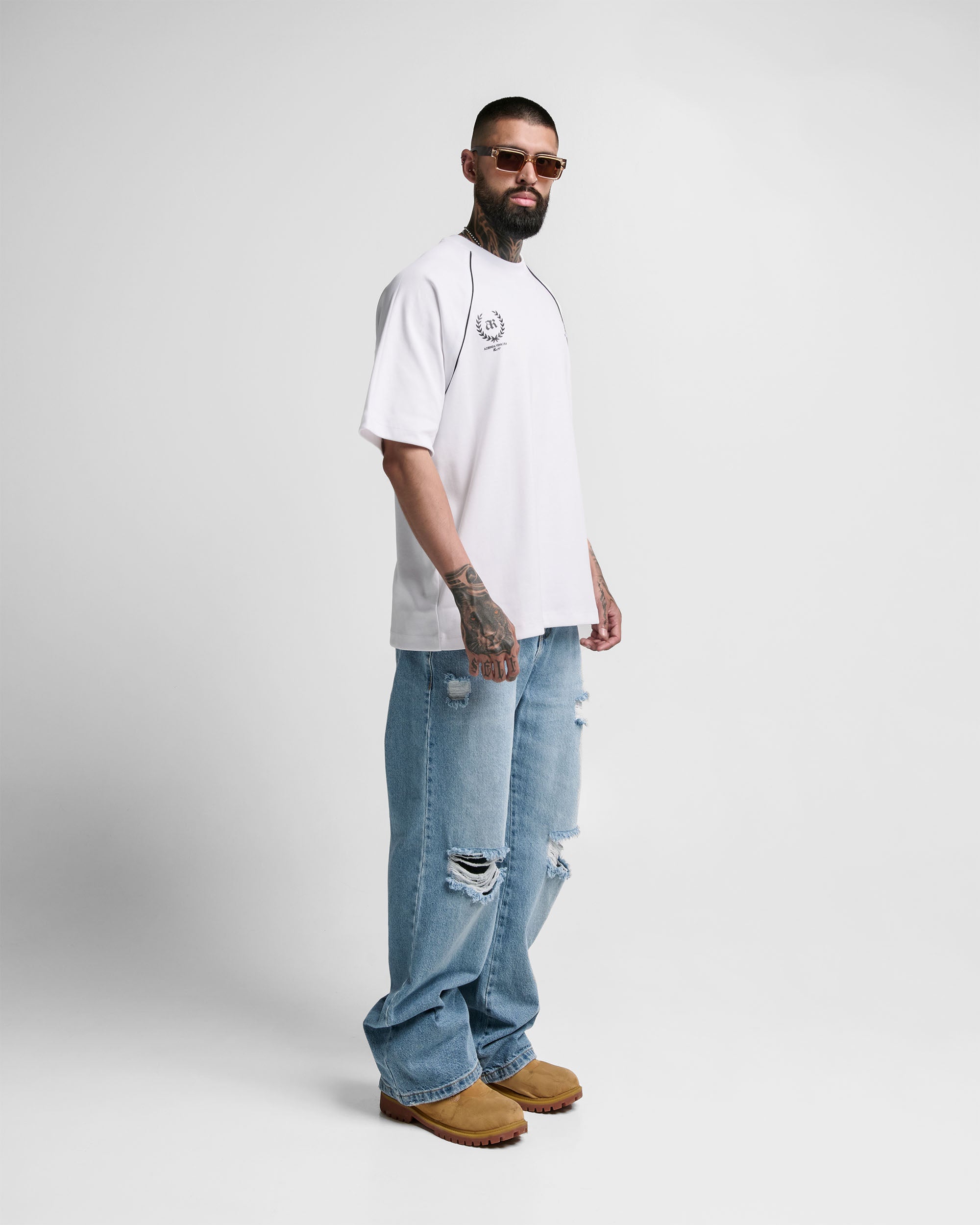 Tshirt Raglan Blanca