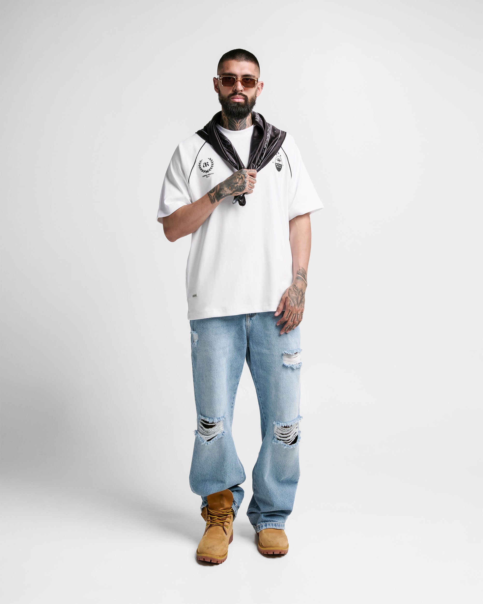 Tshirt Raglan Blanca