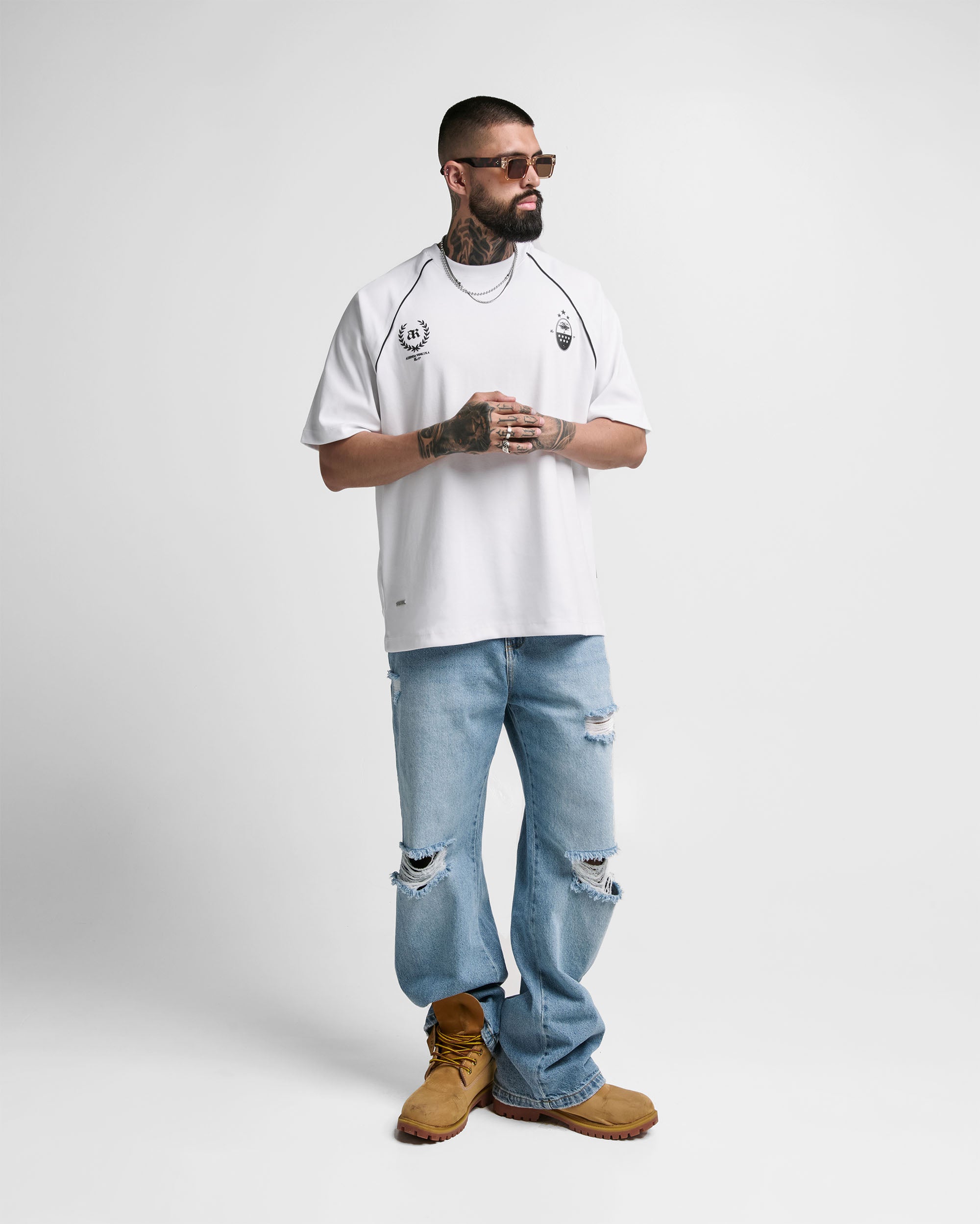 Tshirt Raglan Blanca