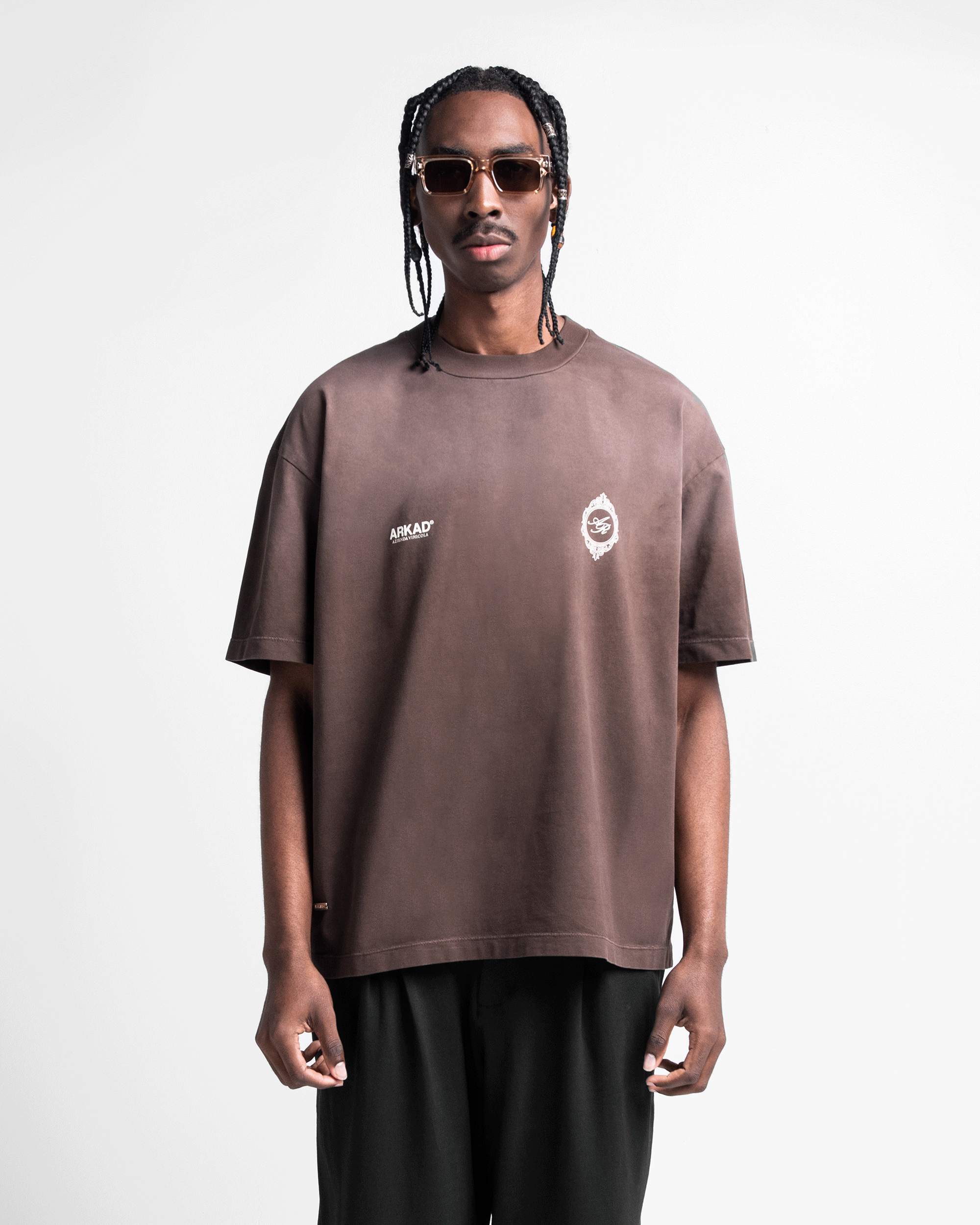 Washed Tshirt Oversize Cafe Arkad Legione