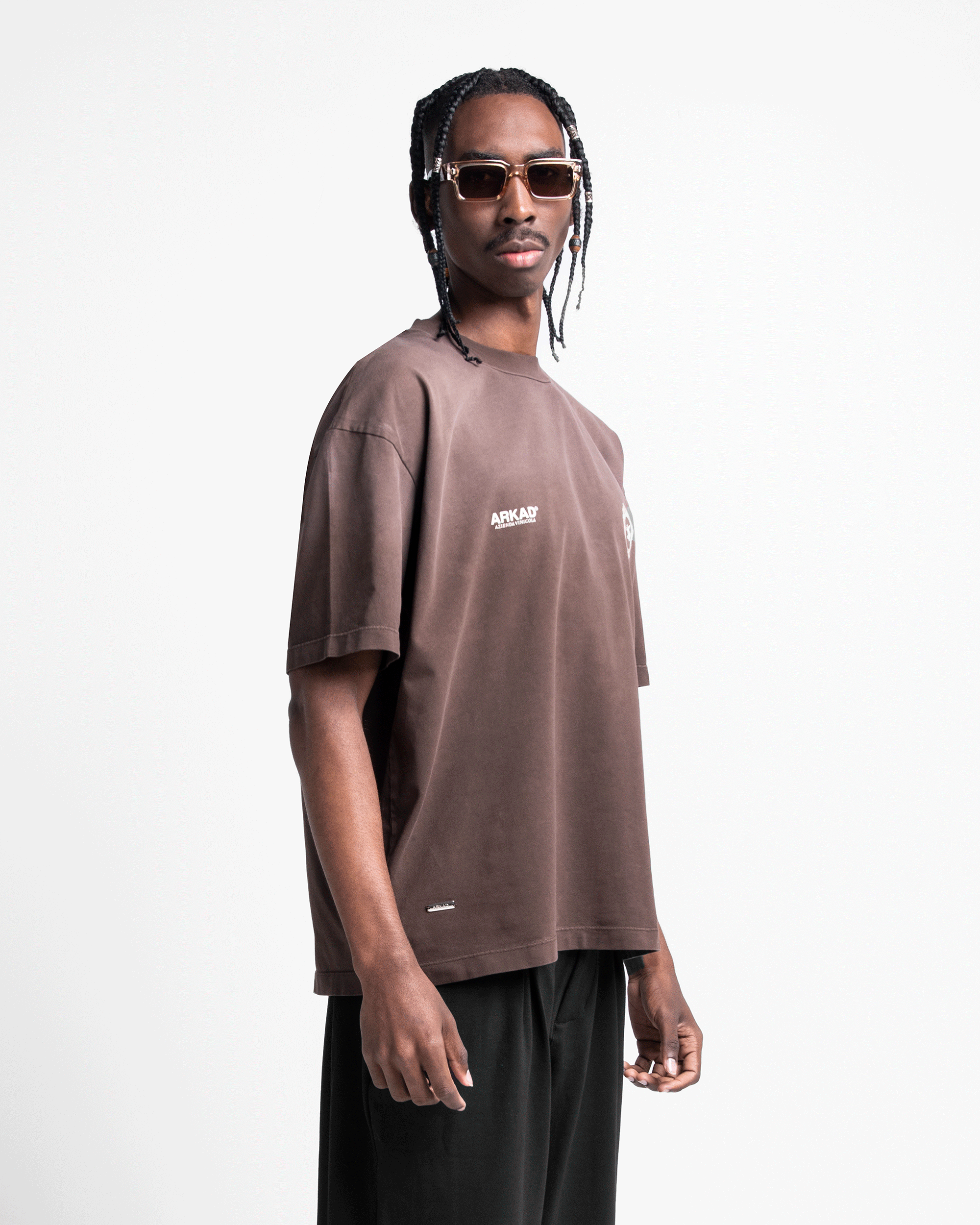 Washed Tshirt Oversize Cafe Arkad Legione