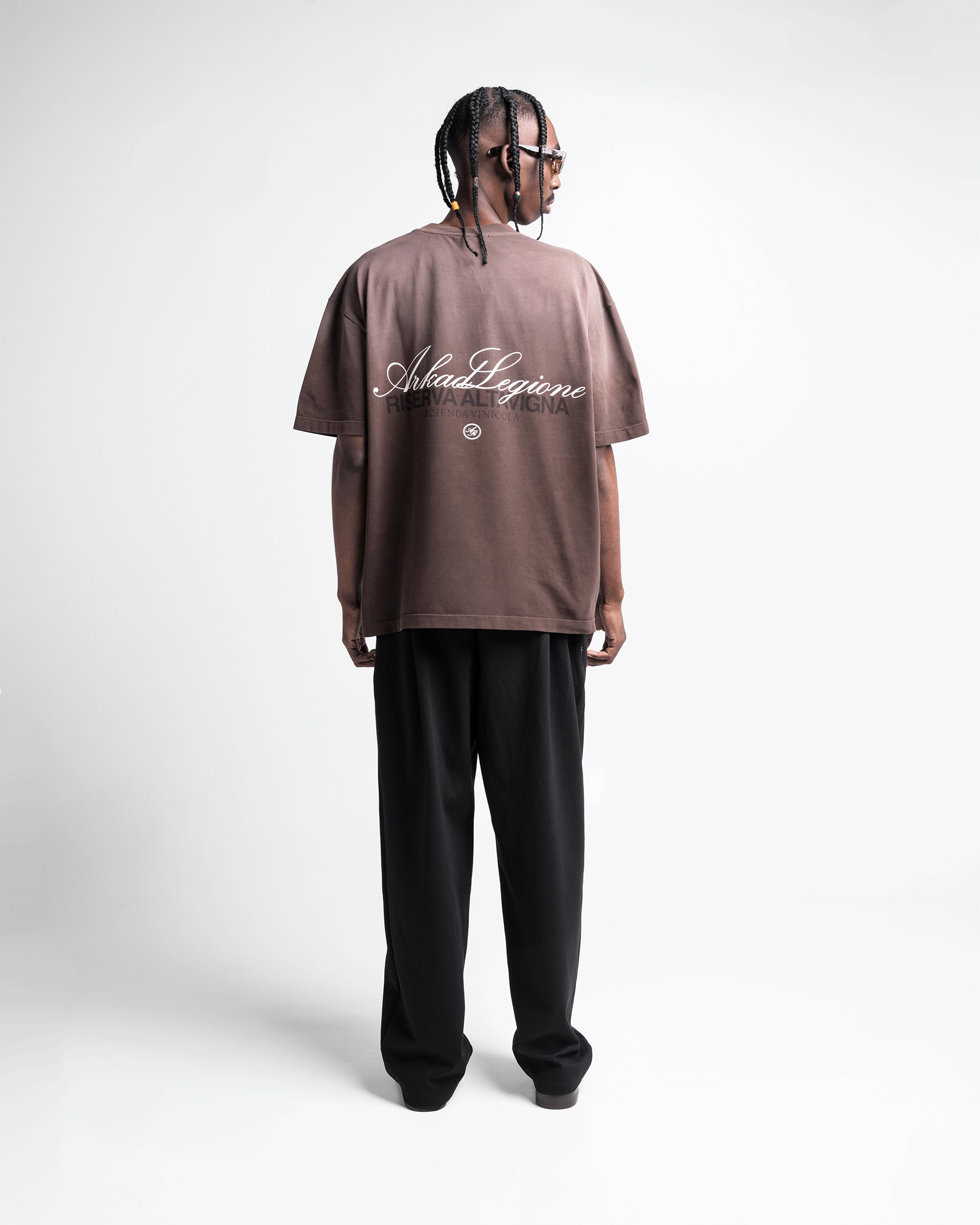 Washed Tshirt Oversize Cafe Arkad Legione