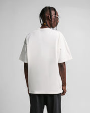 Tshirt Oversize Crema Arkad Legione Estampado Azul