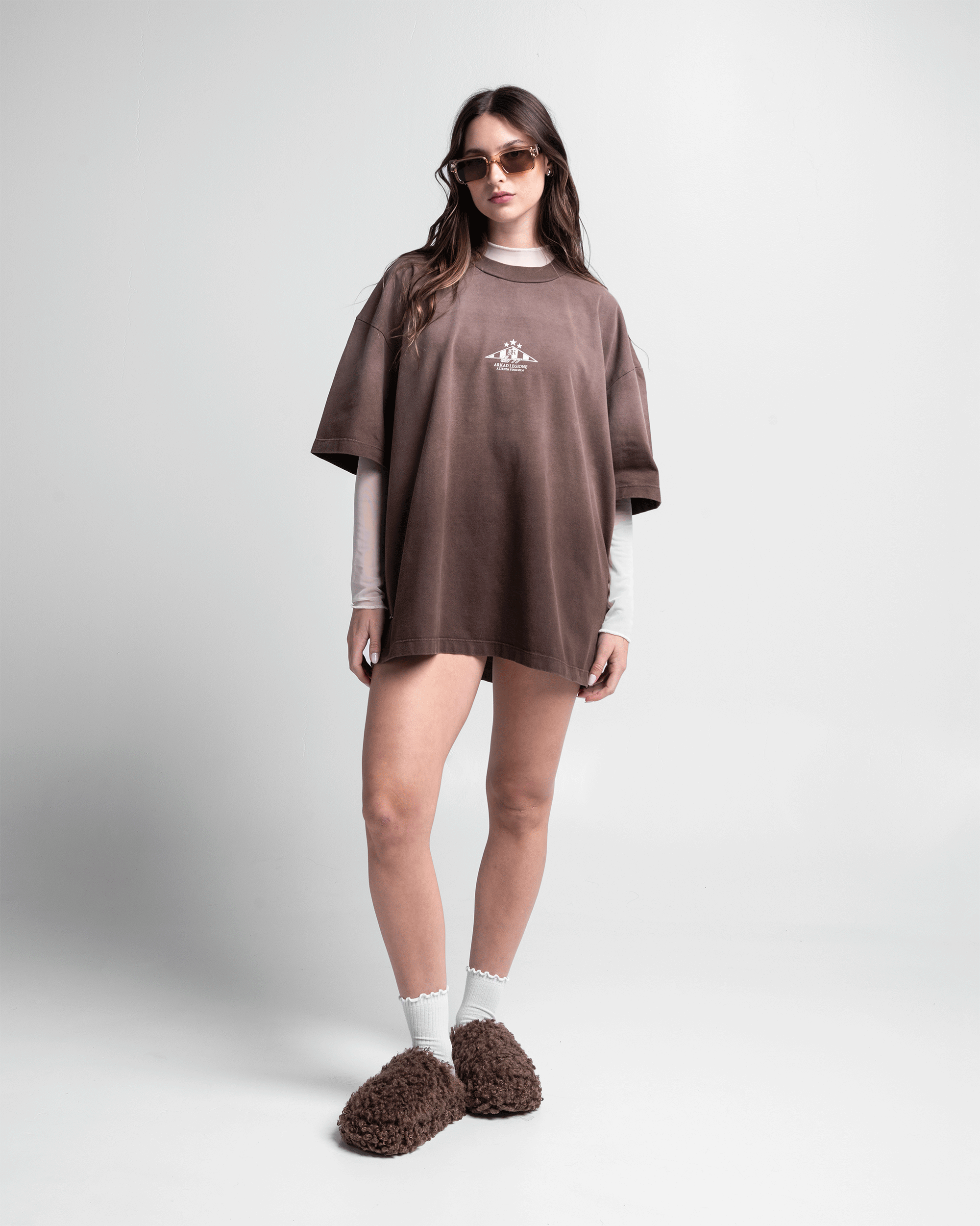 Washed Tshirt Oversize Cafe Arkad Supply