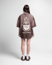 Washed Tshirt Oversize Cafe Arkad Supply