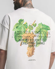 Tshirt Oversize Crema Grapes Arkad Legione