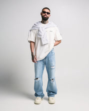 Tshirt Oversize Crema Grapes Arkad Legione