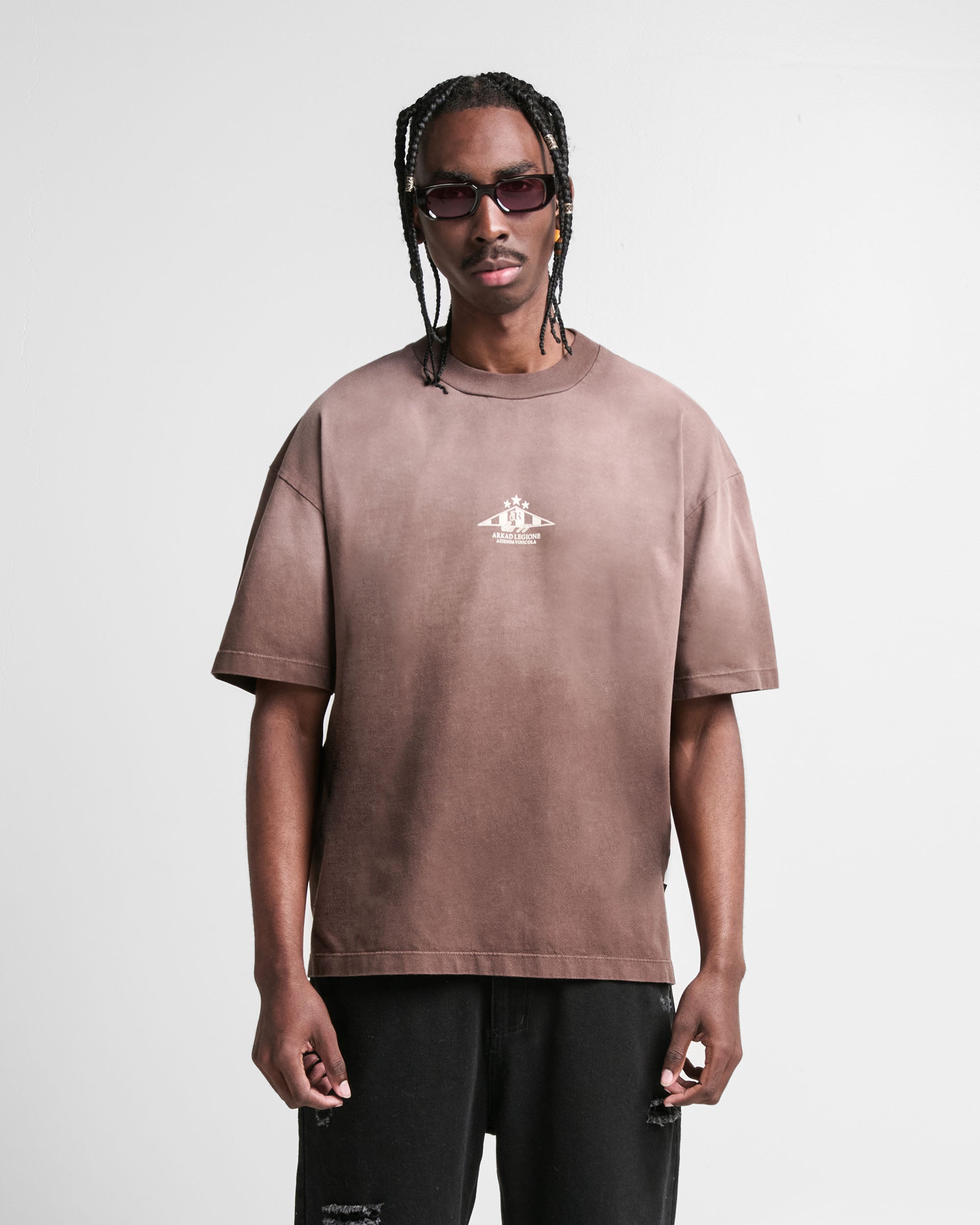 Washed Tshirt Oversize Cafe Arkad Supply