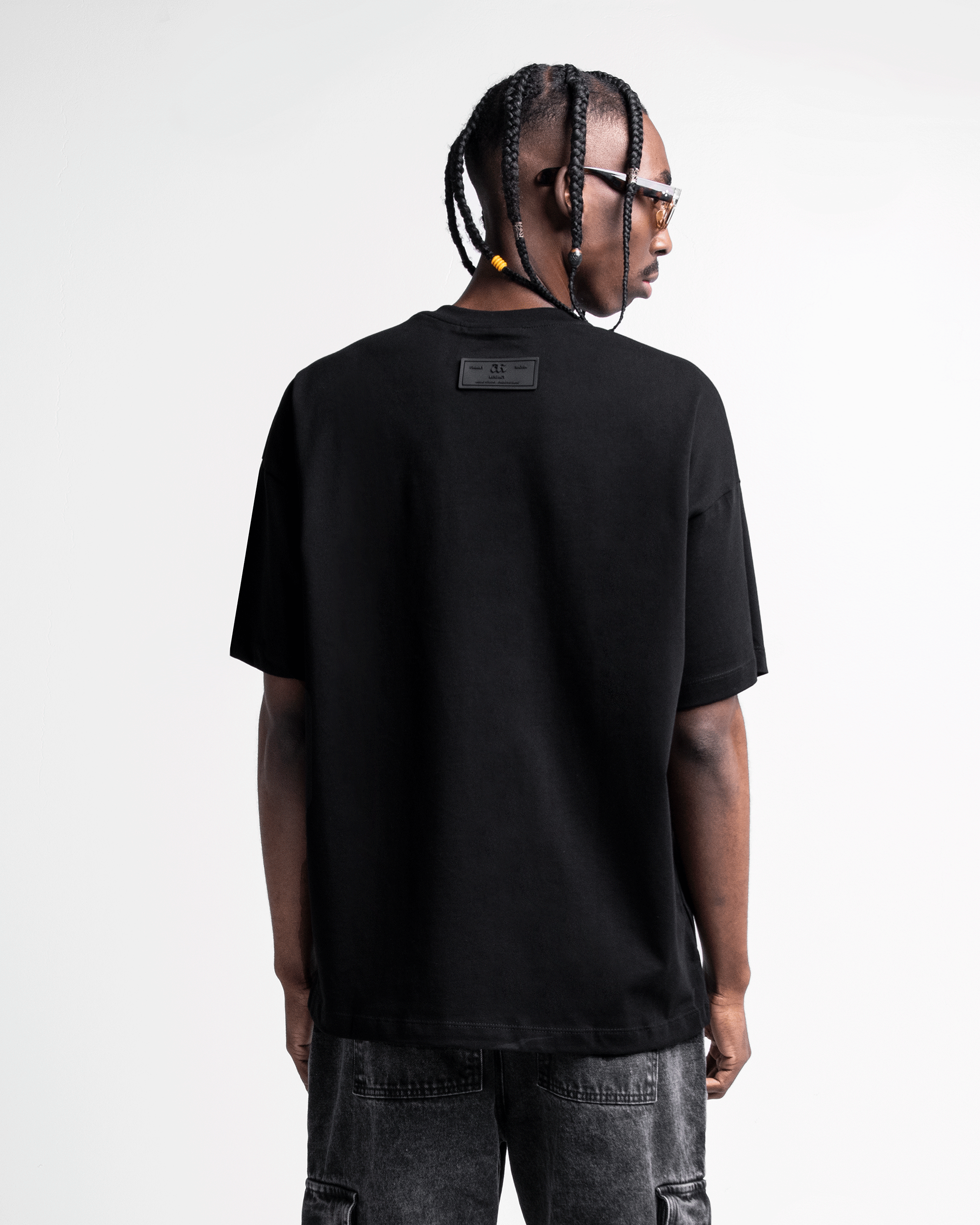 Graphic Tshirt Oversize Negra