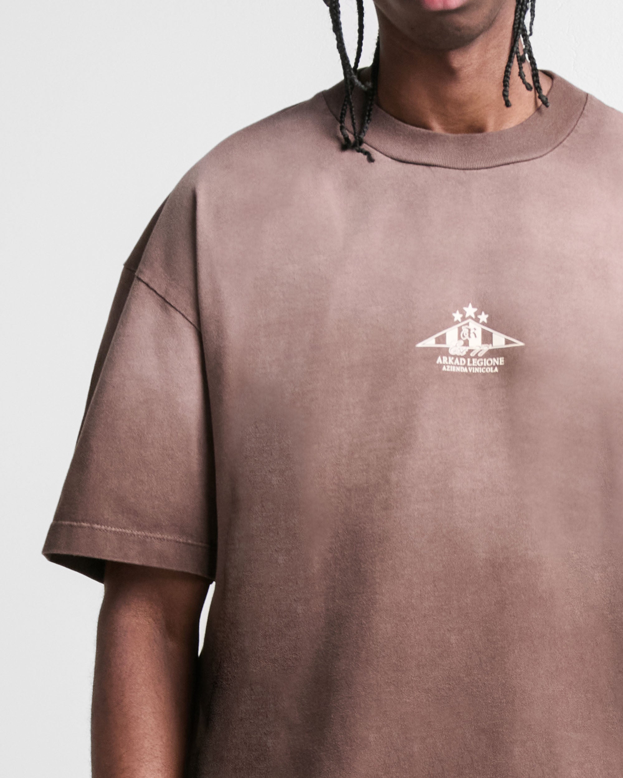 Washed Tshirt Oversize Cafe Arkad Supply