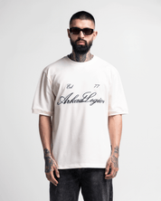 Tshirt Beige Legione Bordado Azul