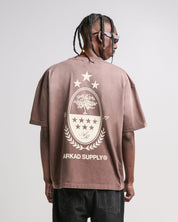 Washed Tshirt Oversize Cafe Arkad Supply