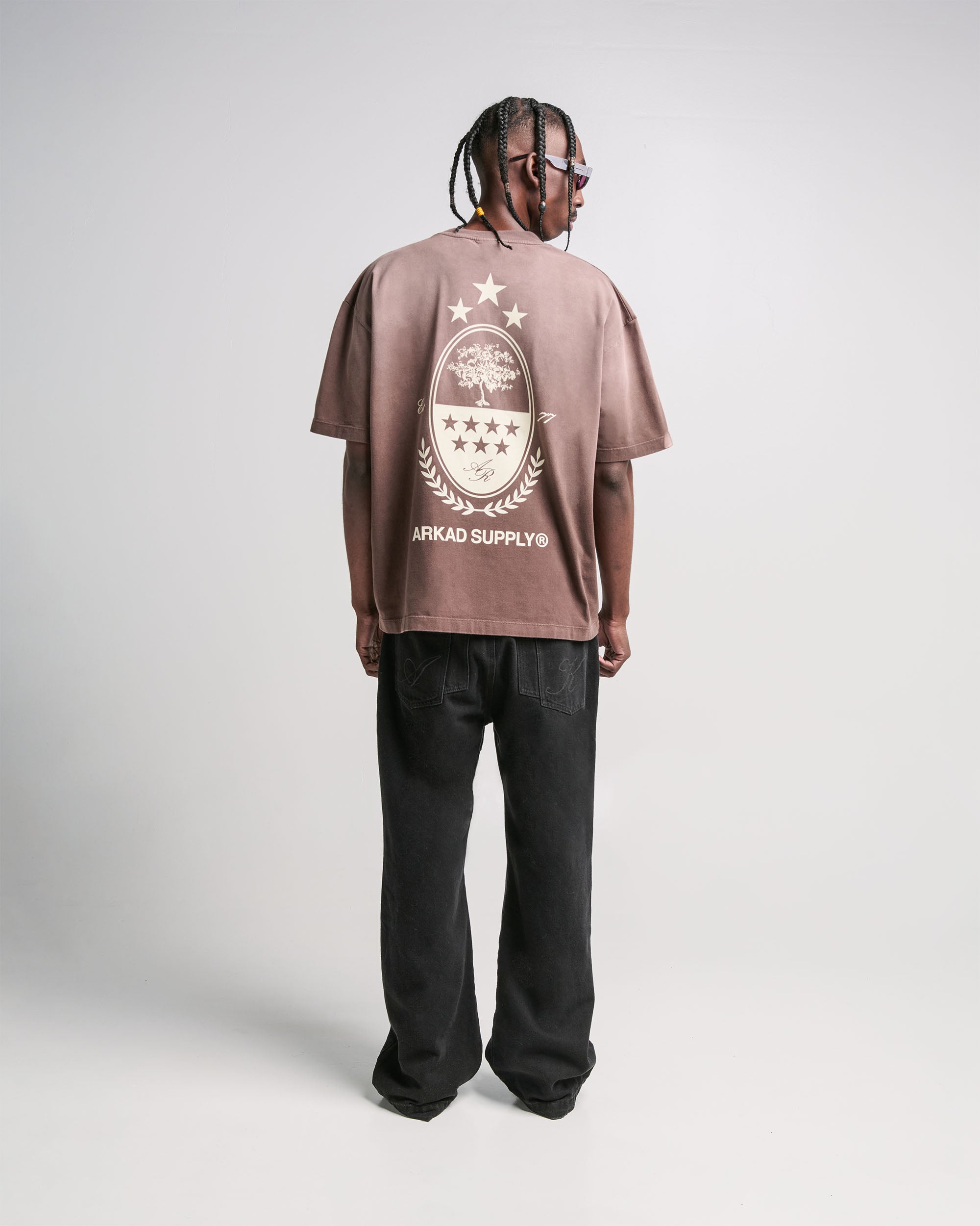 Washed Tshirt Oversize Cafe Arkad Supply