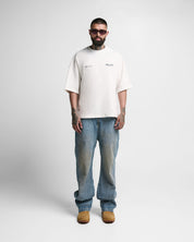 Tshirt Boxy Fit Crema Azienda Vinicola