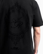 Tshirt Regular Fit Negra Arkad Legione Velvet