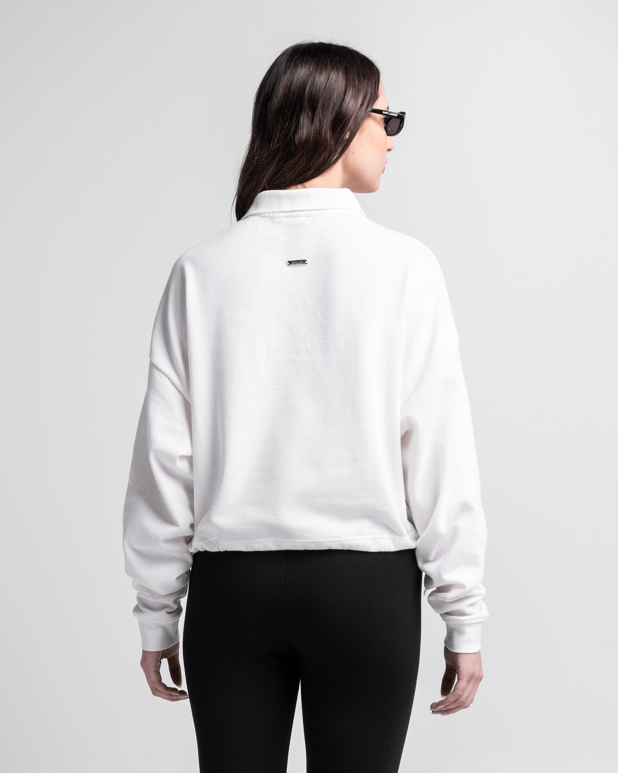 Cropped Polo Sweater Legione