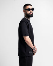 Tshirt Regular Fit Negra Arkad Legione Velvet