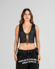 Chaleco Negro Hustler