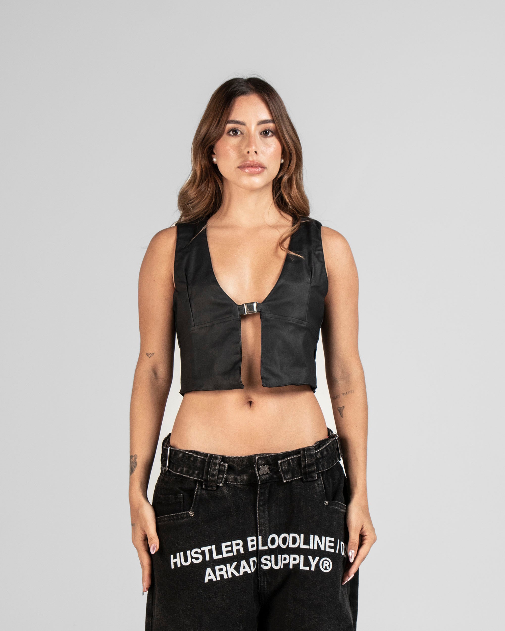 Chaleco Negro Hustler