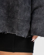 Knit Sweater Negro Unisex