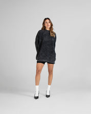 Knit Sweater Negro Unisex