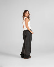 Tank Shirt Botones Blanca