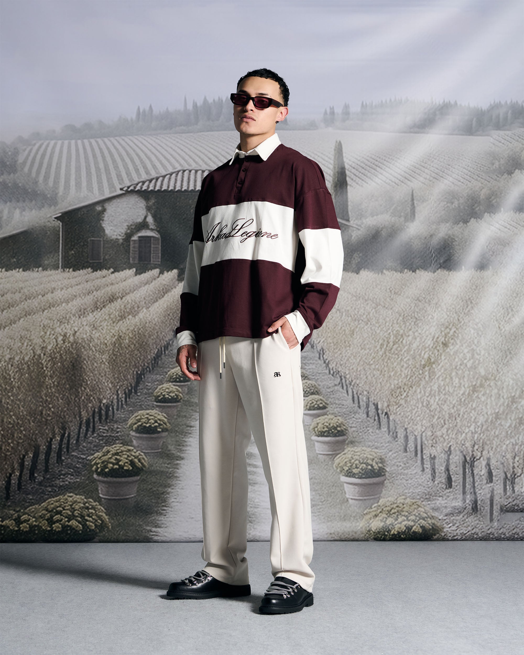 Pintuck Pant - Beige
