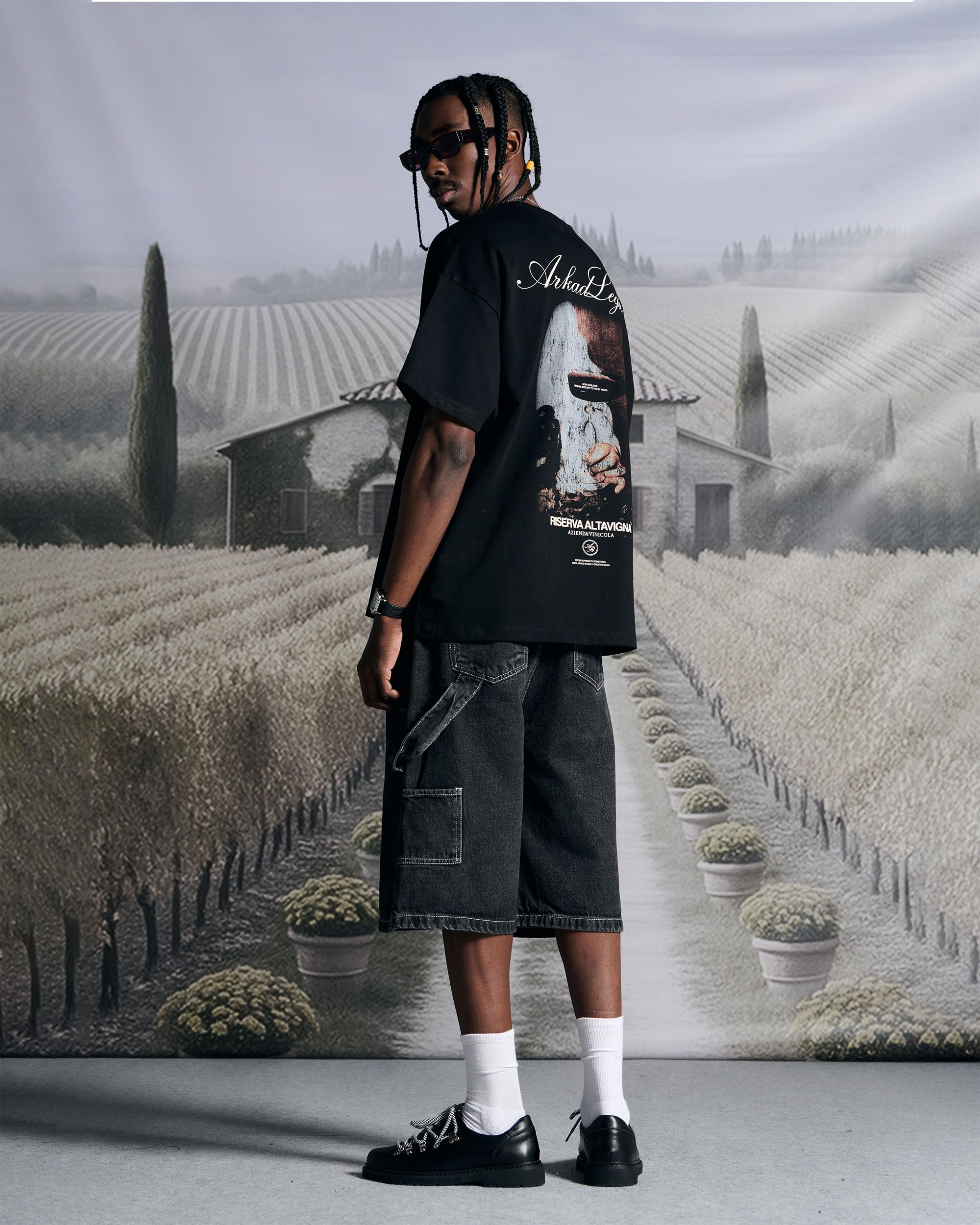 Printed Jort Negro Legione