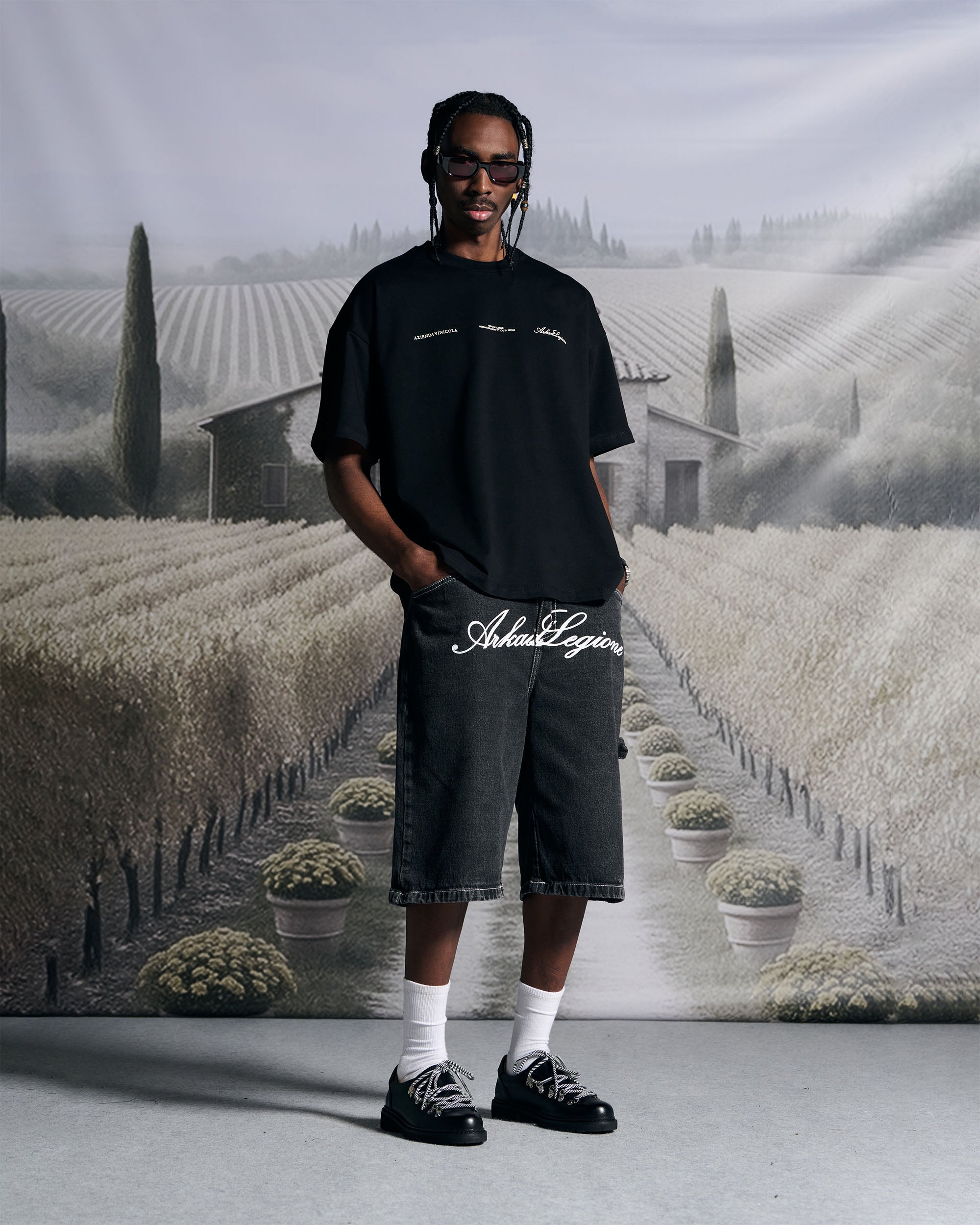 Printed Jort Negro Legione