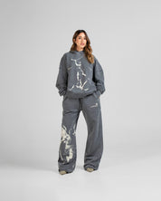 Trackpant Gris Hustler Unisex