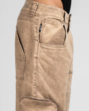 Washed Denim Pant