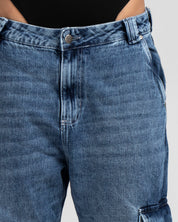 Jean Cargo Azul