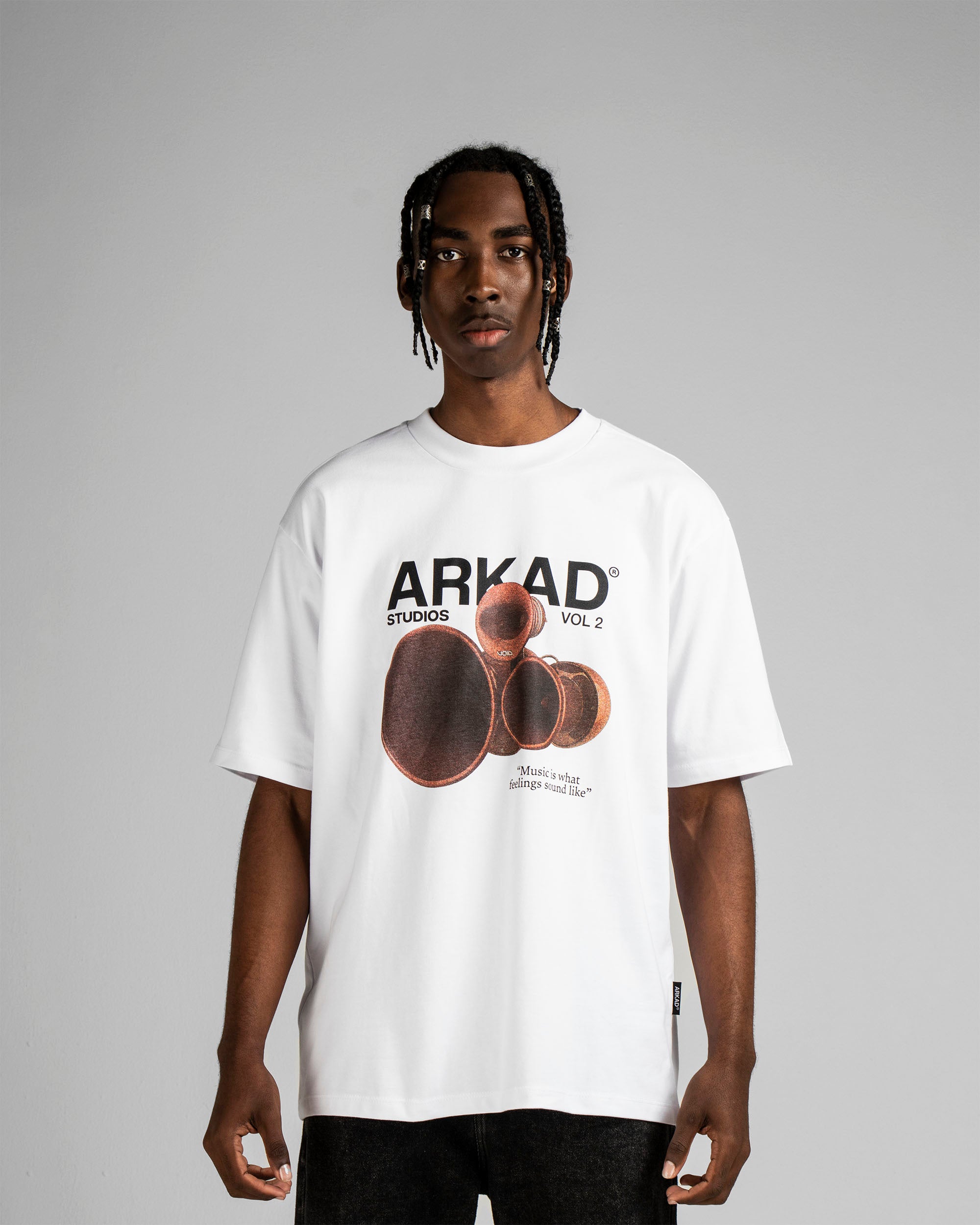 Tshirt Blanca Arkad Studios Void