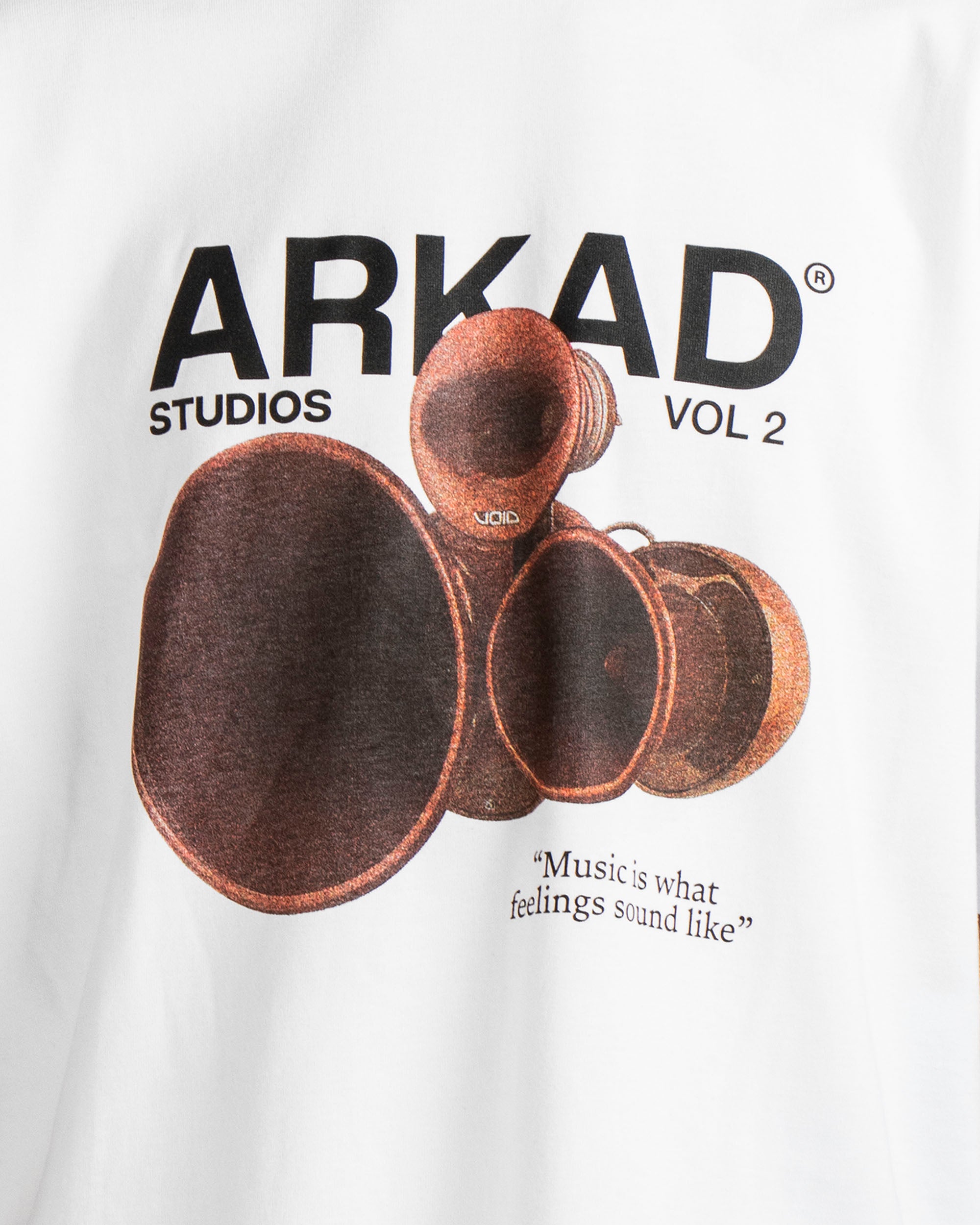 Tshirt Blanca Arkad Studios Void