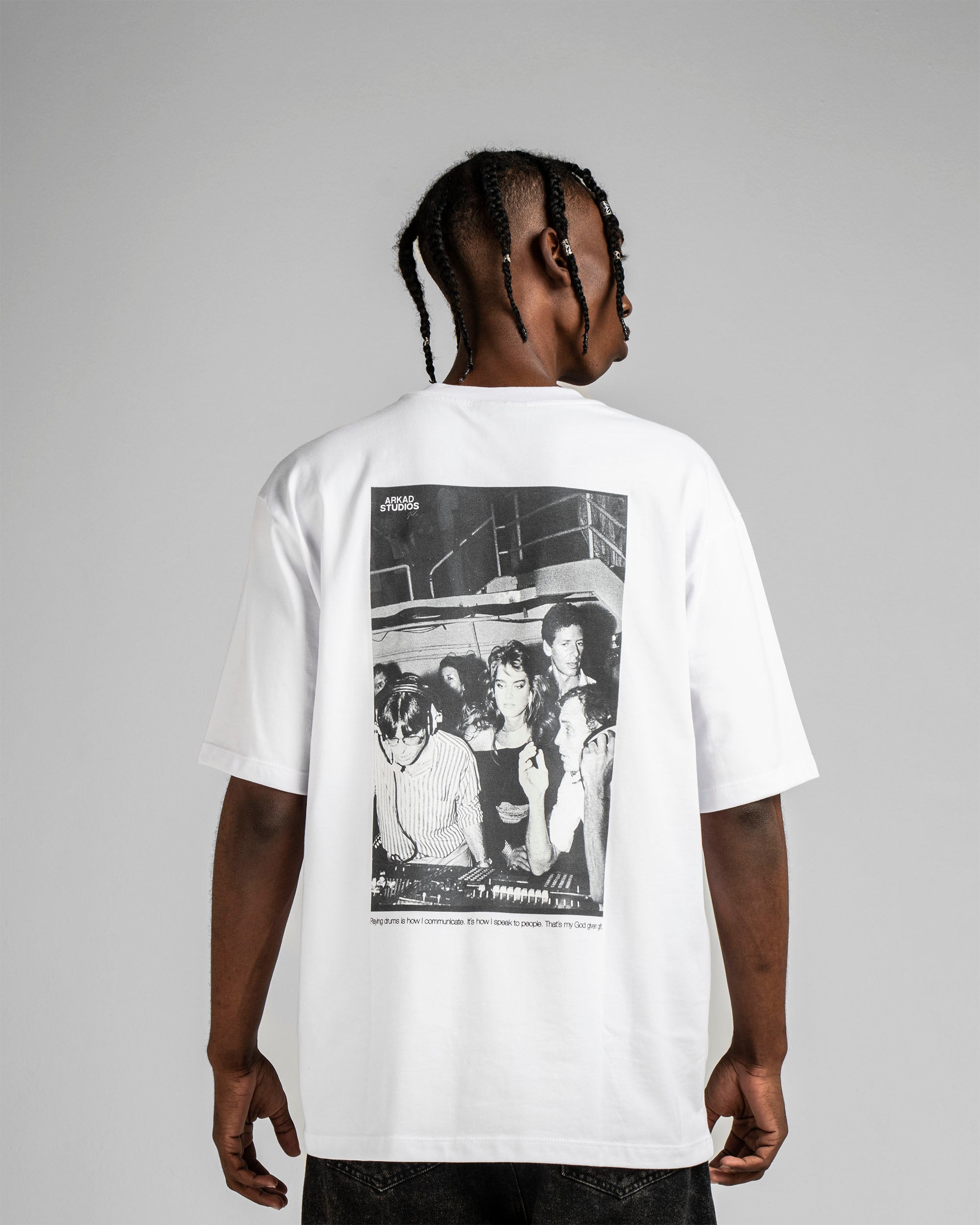 Tshirt AK Music Playing Drums