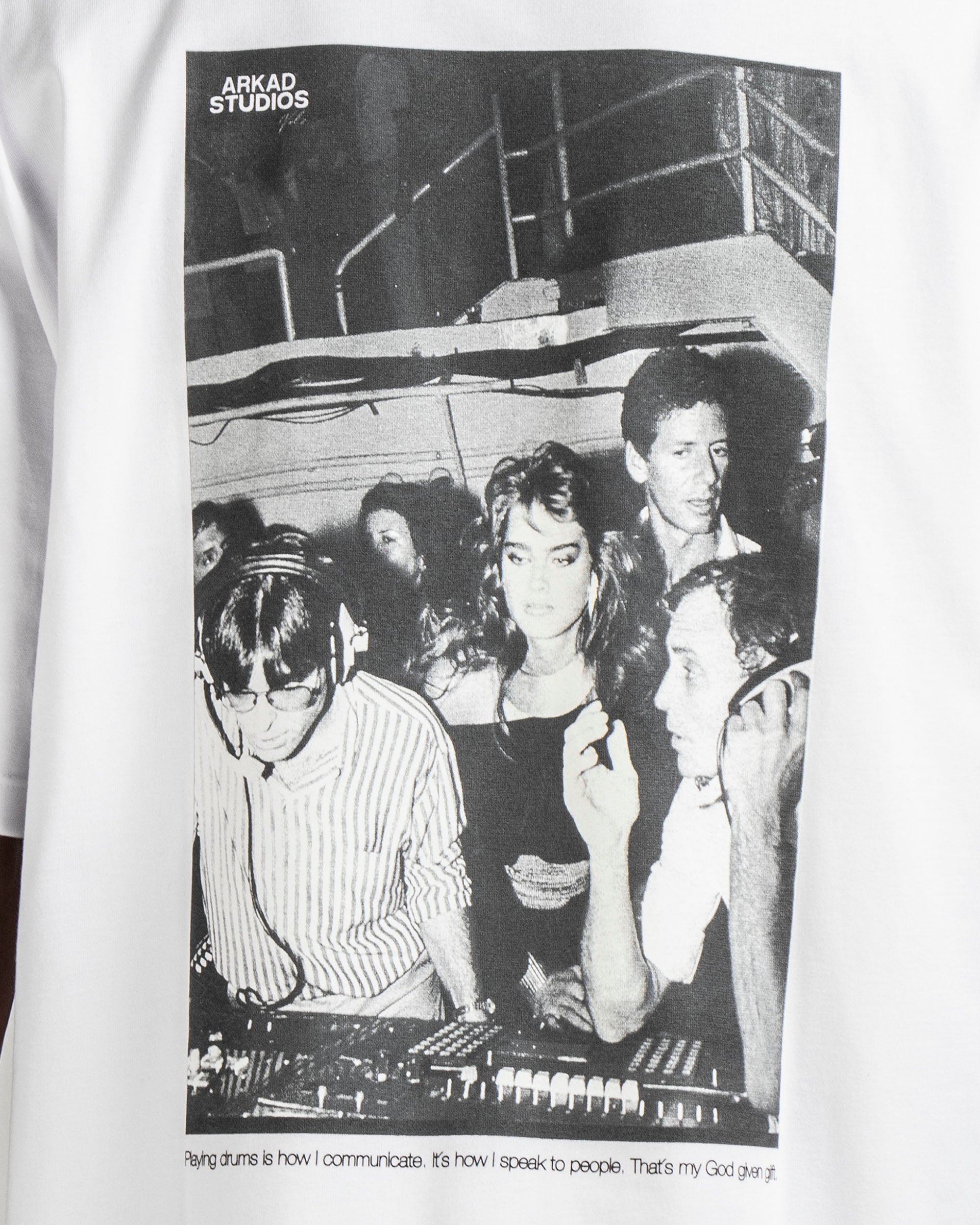 Tshirt AK Music Playing Drums