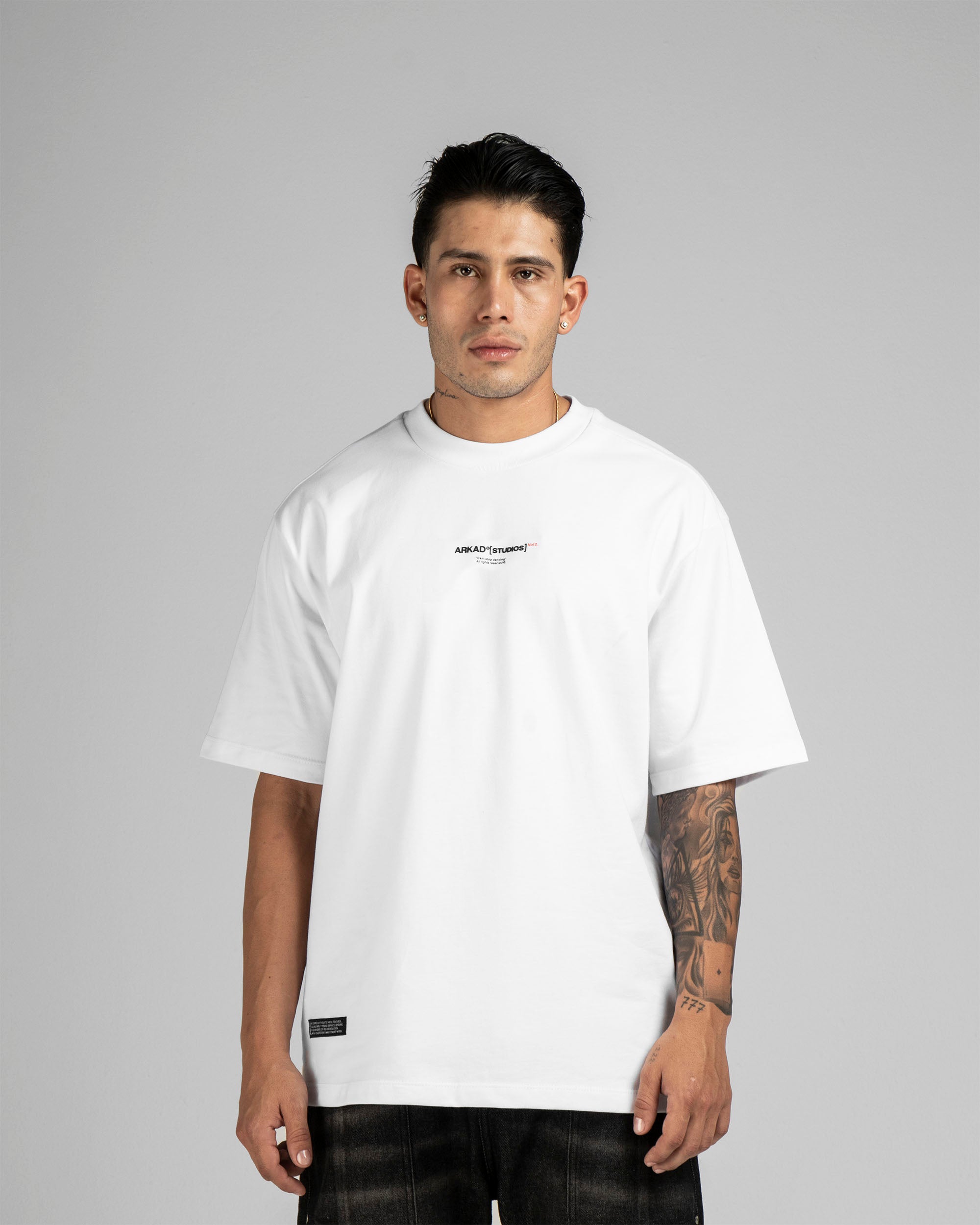 Tshirt Blanca Cassette Move Your Body